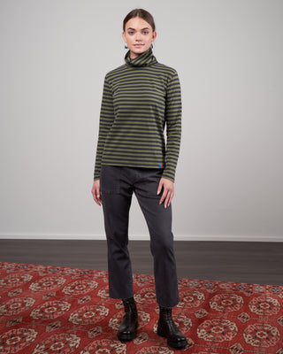 the turtleneck - army/graphite a gp