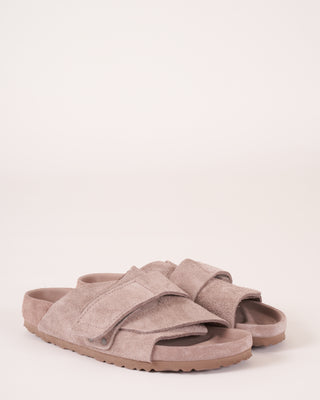 kyoto exquisite sandal - gray taupe suede