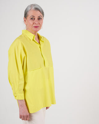 camicia jimi top - chartreuse