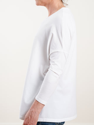 maglia ata top - white