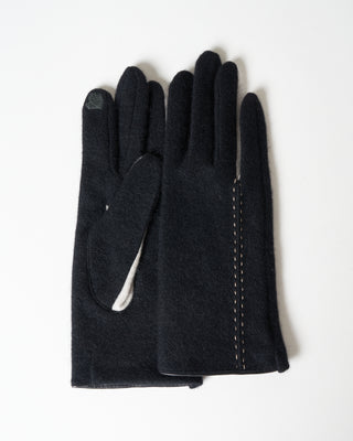 d'annecy cashmere texting gloves - black