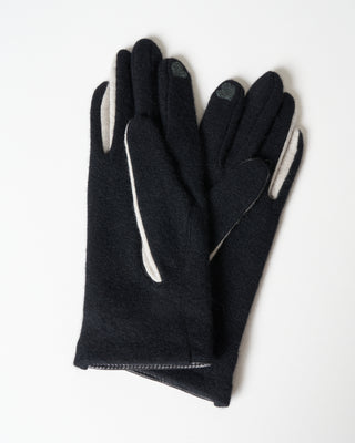 d'annecy cashmere texting gloves - black