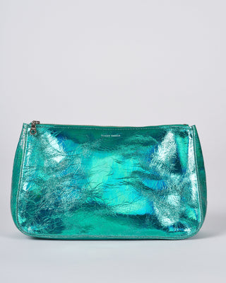 large fatty pouch - hologram jade