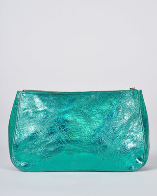 large fatty pouch - hologram jade