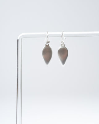 larme earrings - silver