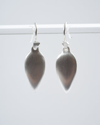 larme earrings - silver