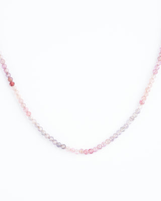multi colored sapphire necklace - multi sapphire