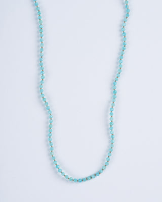 15" amazonite necklace w/ 9k clasp - amazonite