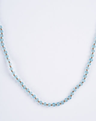 apatite necklace w/9k clasp - 15" - stone