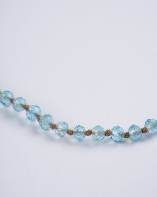 apatite necklace w/9k clasp - 15" - stone