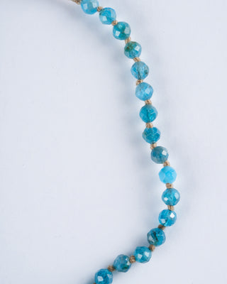 apatite button bracelet