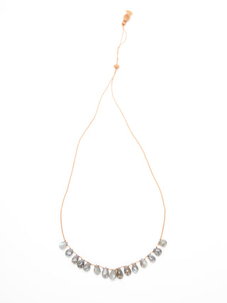 tassl necklace - labrodorite