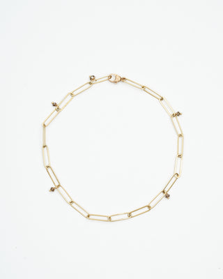 popsicle bracelet w/ 18k gold + diamonds