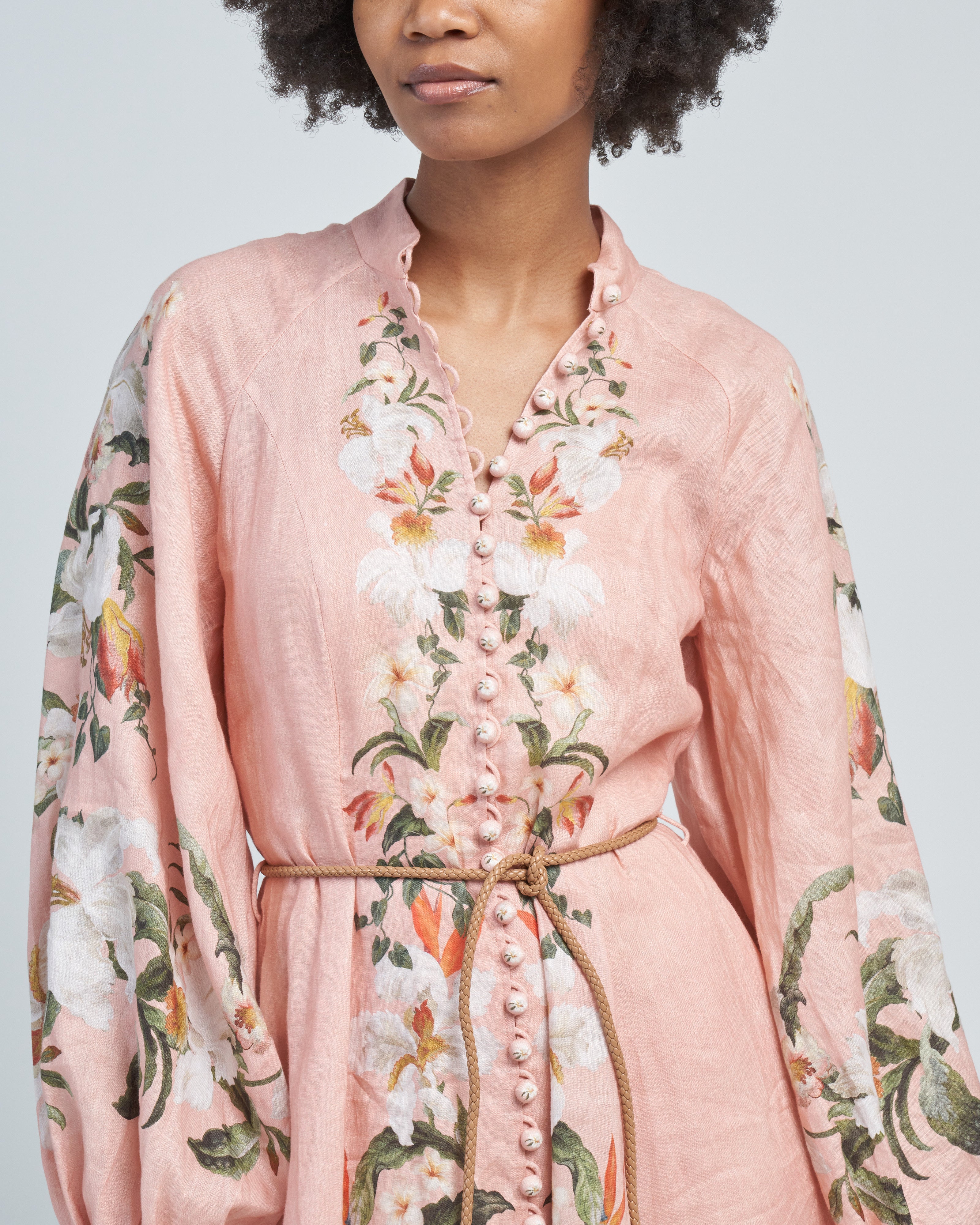 pink palm dress Palm Dress | Petal Pink