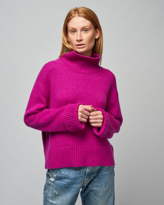fleur sweater - mulberry