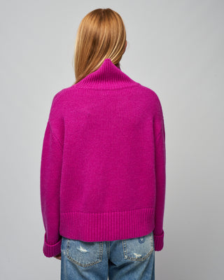 fleur sweater - mulberry