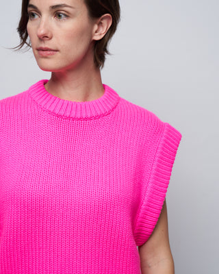 rory sweater - neon pink