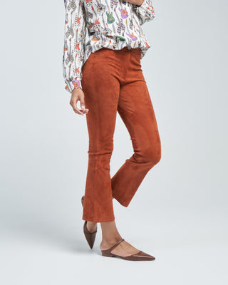 lively stretch suede pant