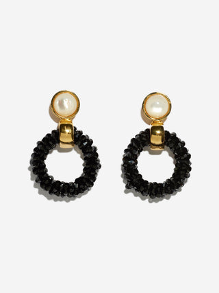 brancusi hoops - black