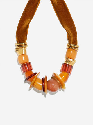amber savanna necklace