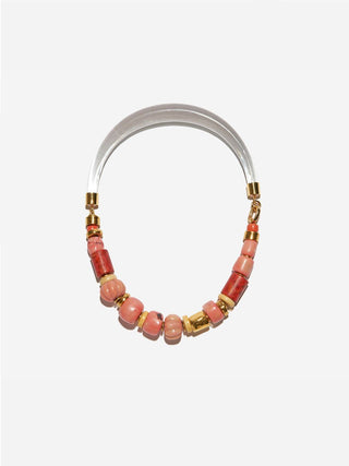 carved coral collar