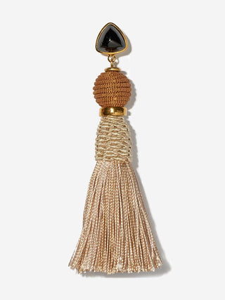 modern craft earrings - sand