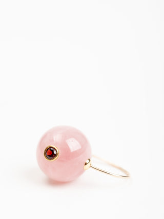 comet earrings - pink