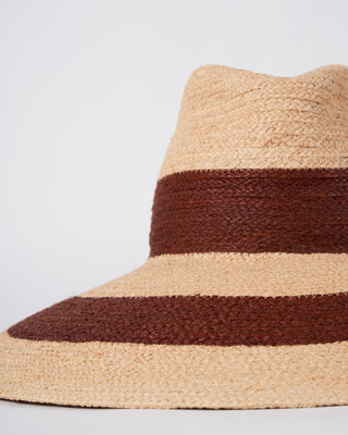 vertigo hat - straw brown