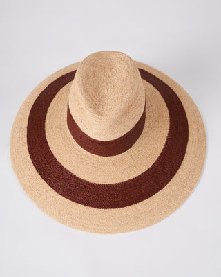 vertigo hat - straw brown