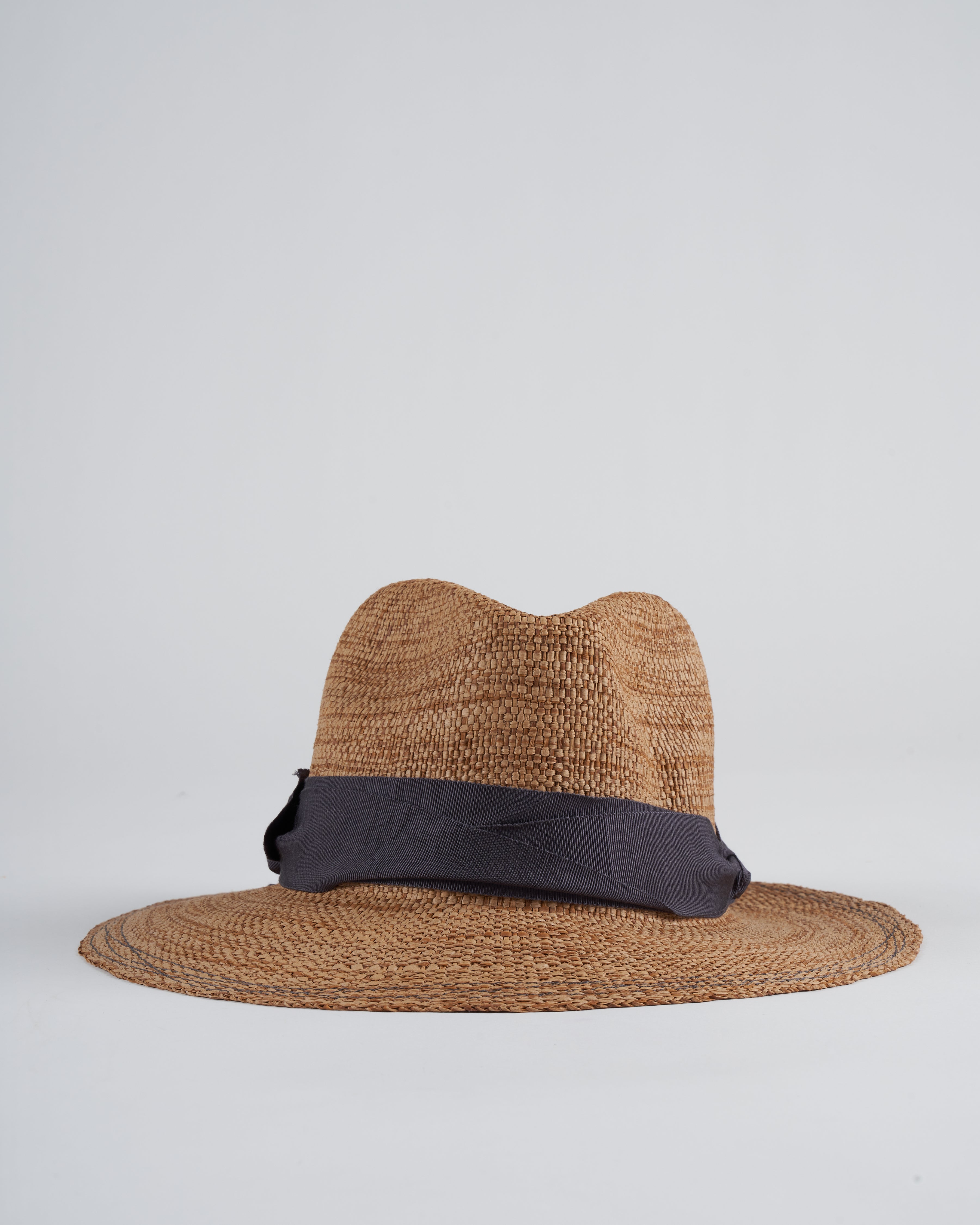 Lola Hats Rise \'n\' Shine Straw Hat in Tobacco Lola Hats Rise And Shine Sun Hat Tobacco And Charcoal main image 3