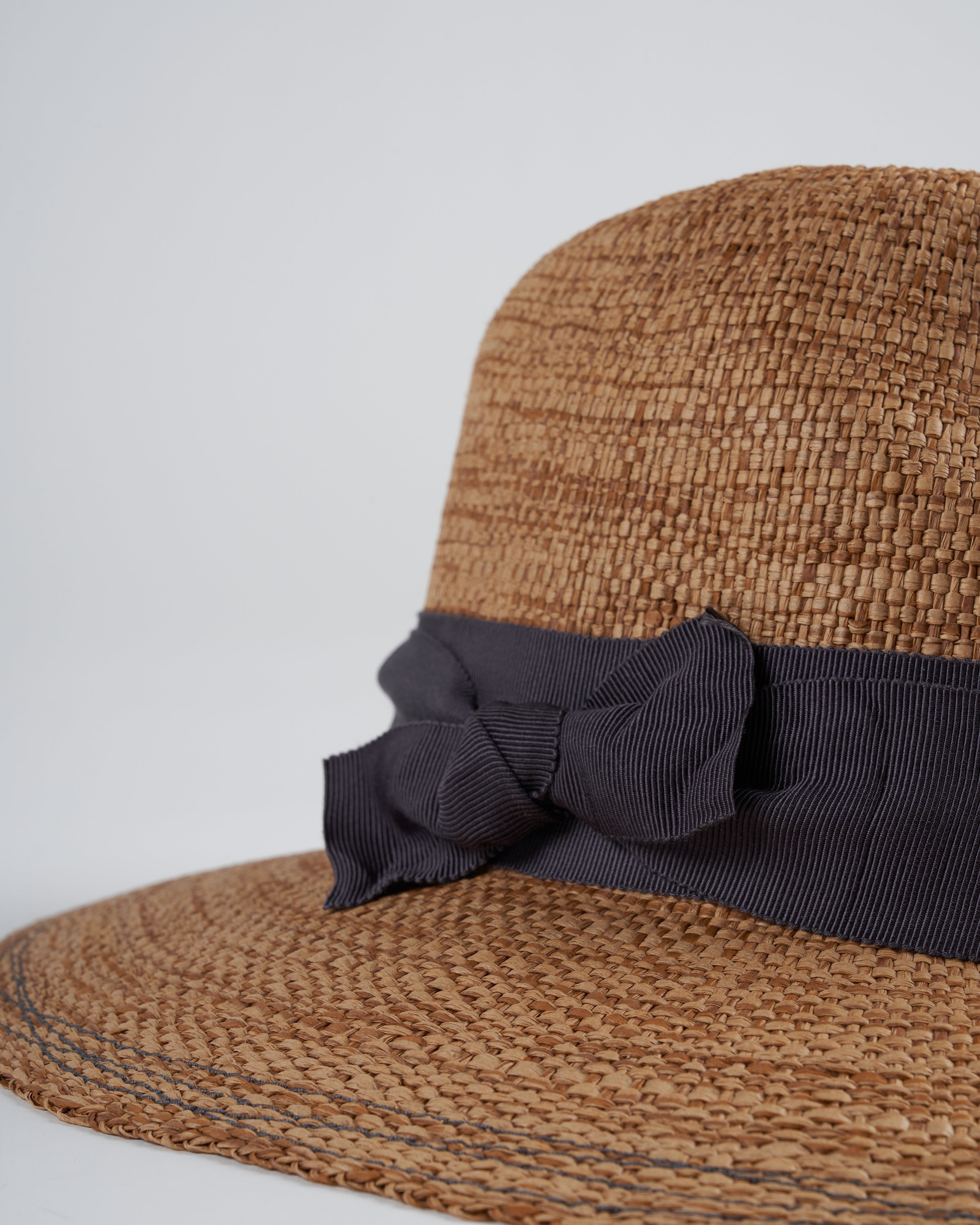 Lola Hats Rise And Shine Sun Hat Tobacco And Charcoal