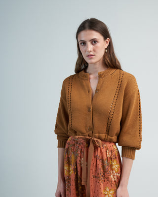 magda cardigan - resin