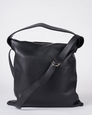 maj shoulder/crossbody - black leather