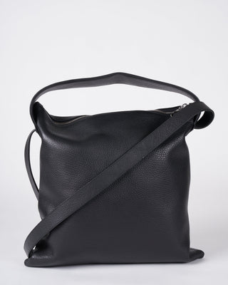 maj shoulder/crossbody - black leather