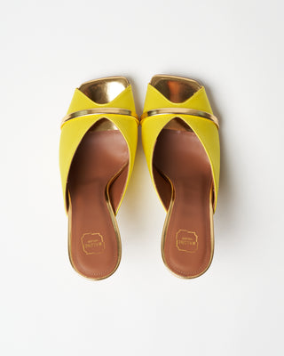 lucia 85 heel - yellow/yellow gold
