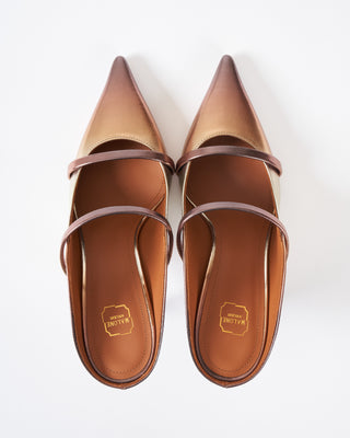 mamie 70 heel - bronze degrade/clear