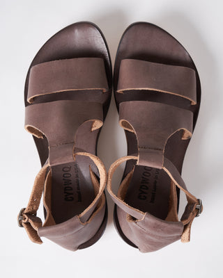 mandarine - leather sandal with black sole - vidb/black sole