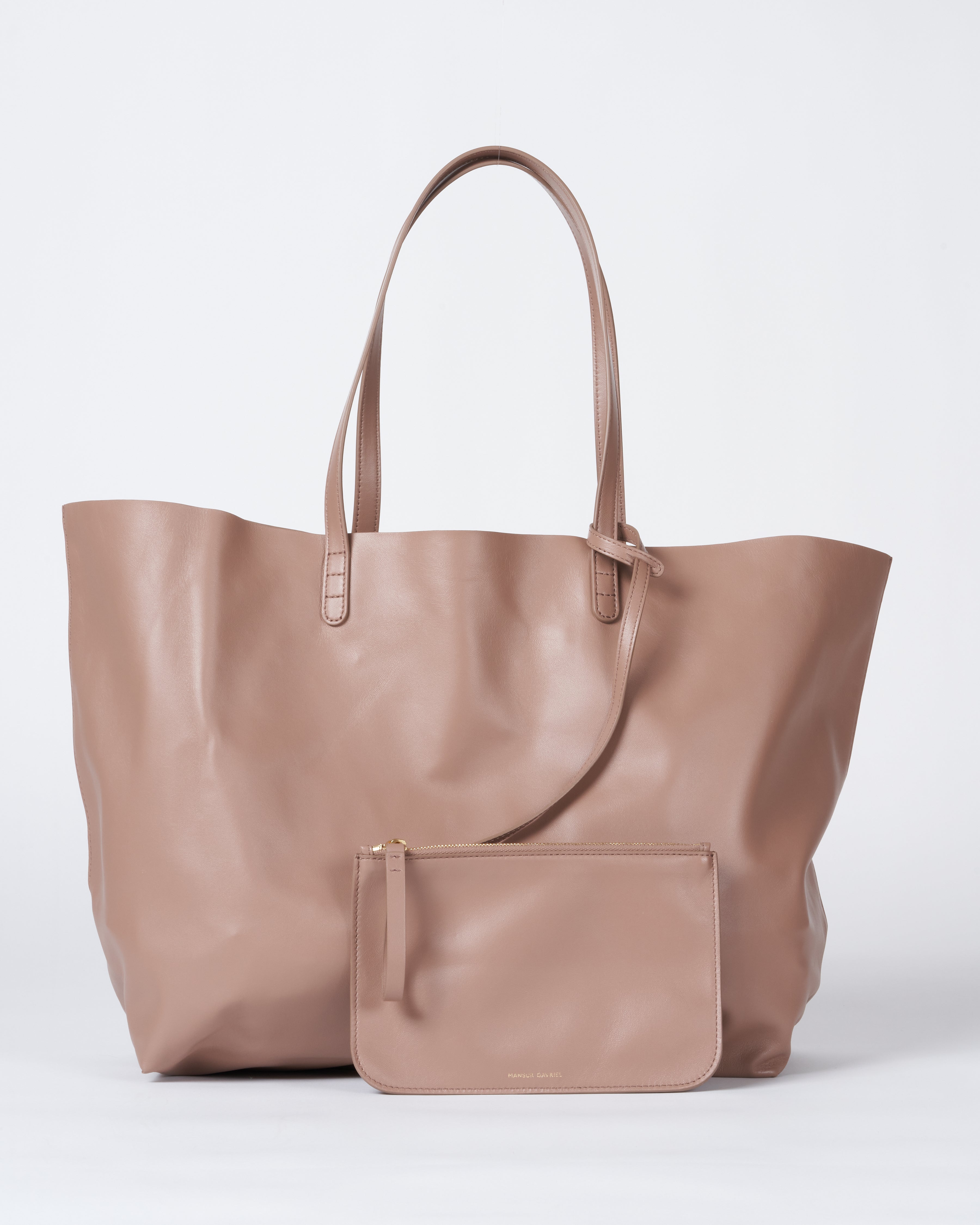 Mansur Gavriel Oversized Tote Biscotto