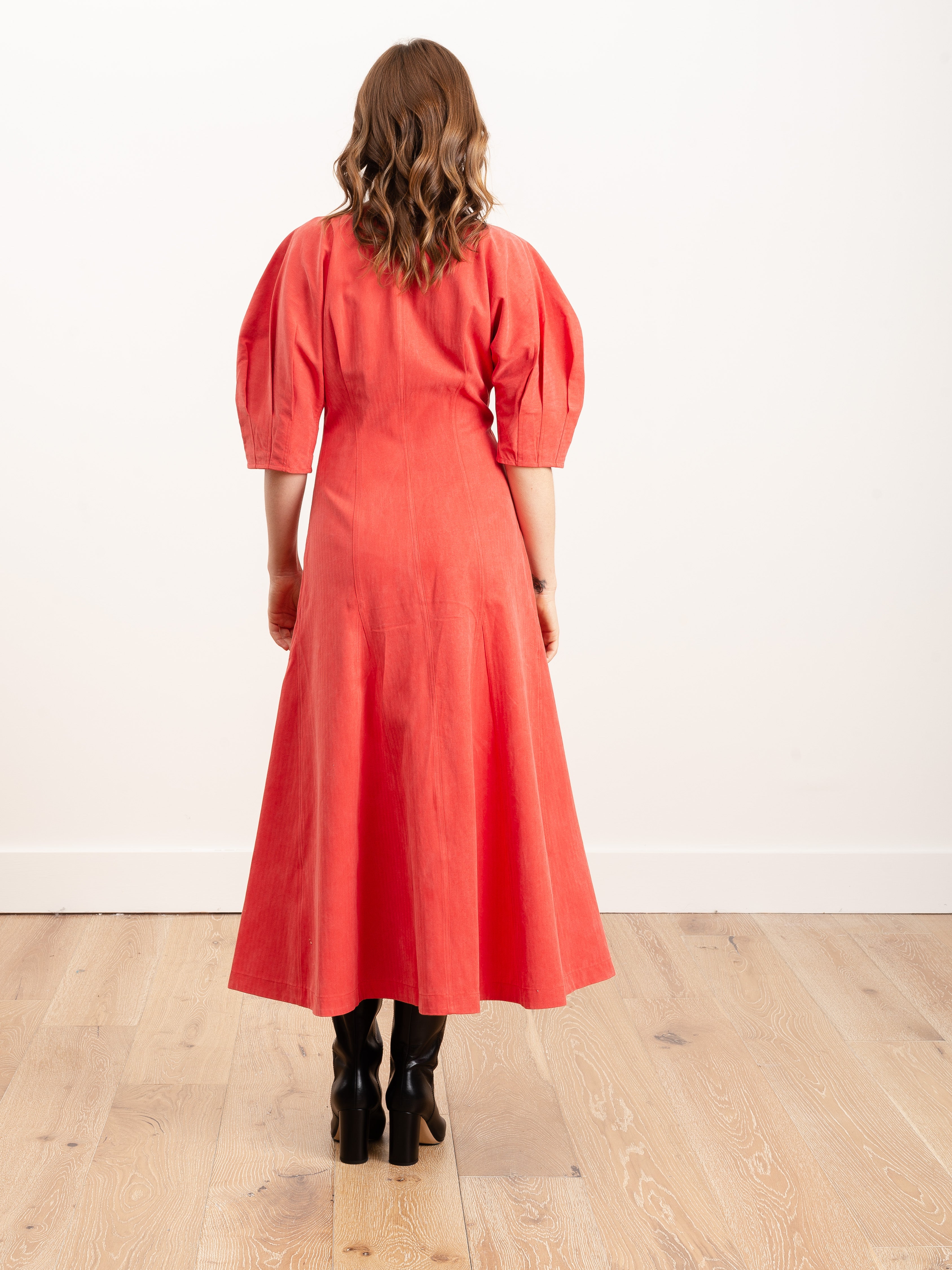 mara hoffman red drop waist dress Get into this Mara Hoffman Dress! Shop the look by clicking the link in my bio! @Mara Hoffman #reddress #specialdress #outfitinspo
