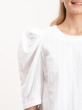 inga blouse - white