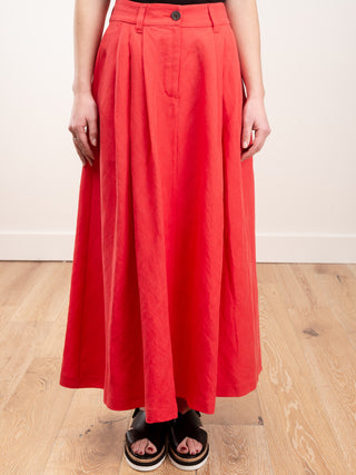 tulay skirt - red