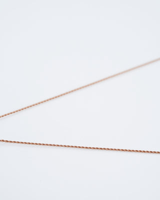specetite and garnet necklace with 14k gold bead - orange