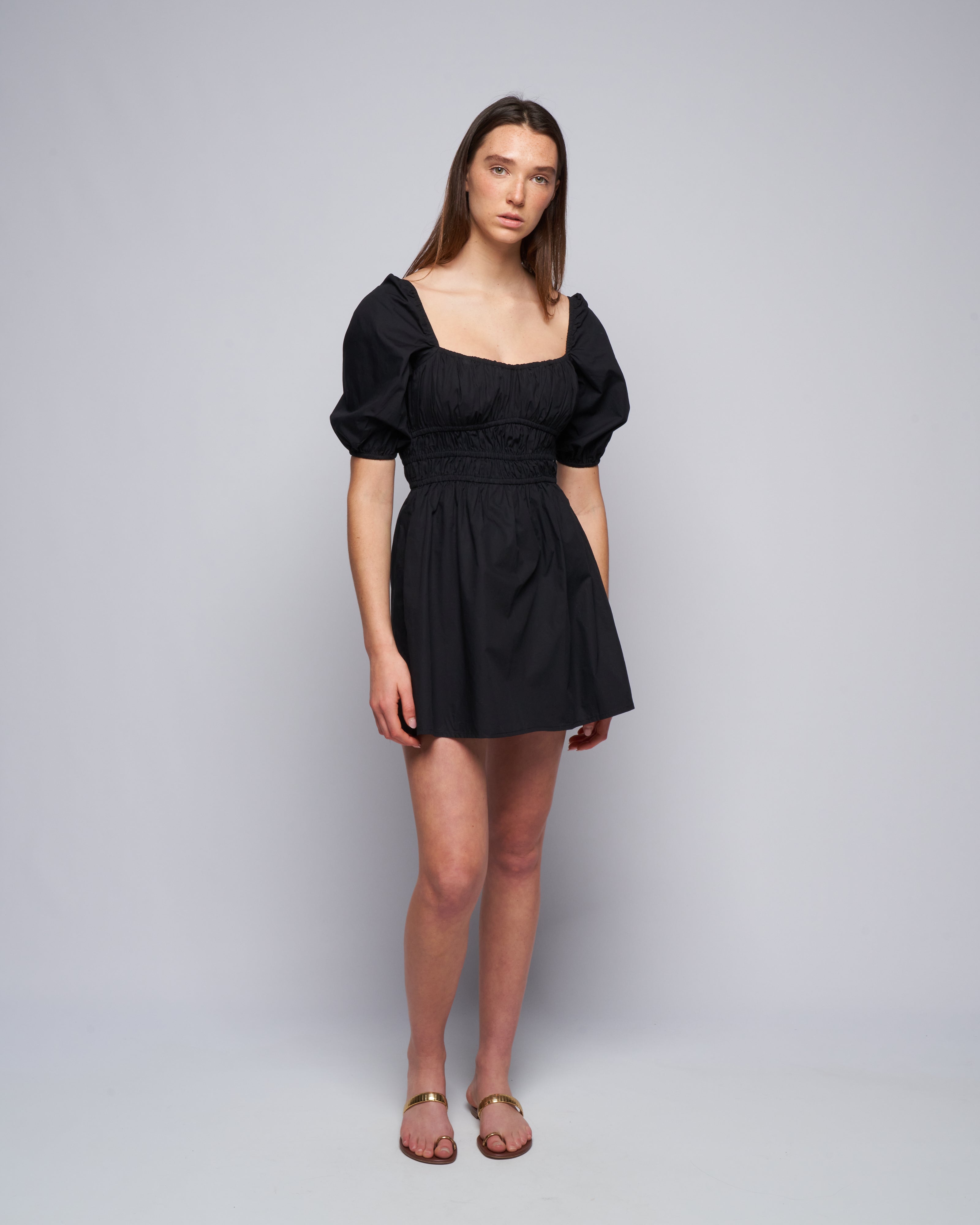 Faithfull Marinelli Mini Dress Black Faithfull Marinelli Mini Dress Black