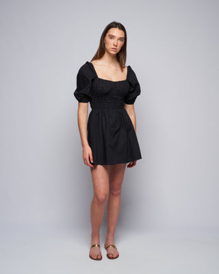 marinelli mini dress - black