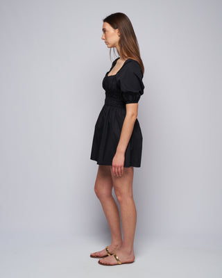 marinelli mini dress - black