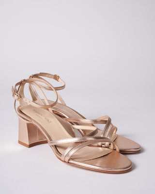 bianca heel - rose gold