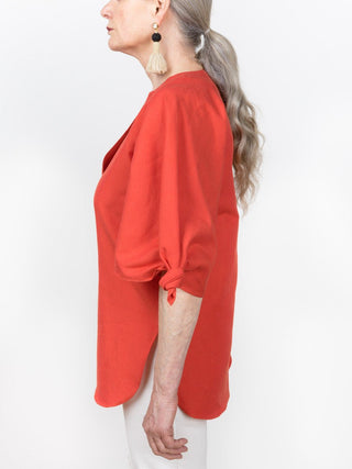 bossa knotted blouse