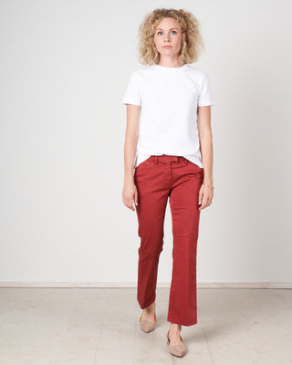 ny trumpet solid pant - red