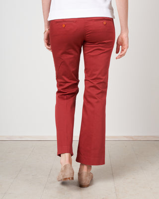 ny trumpet solid pant - red
