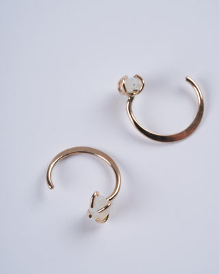 limited edition marquise opal "hug" earring